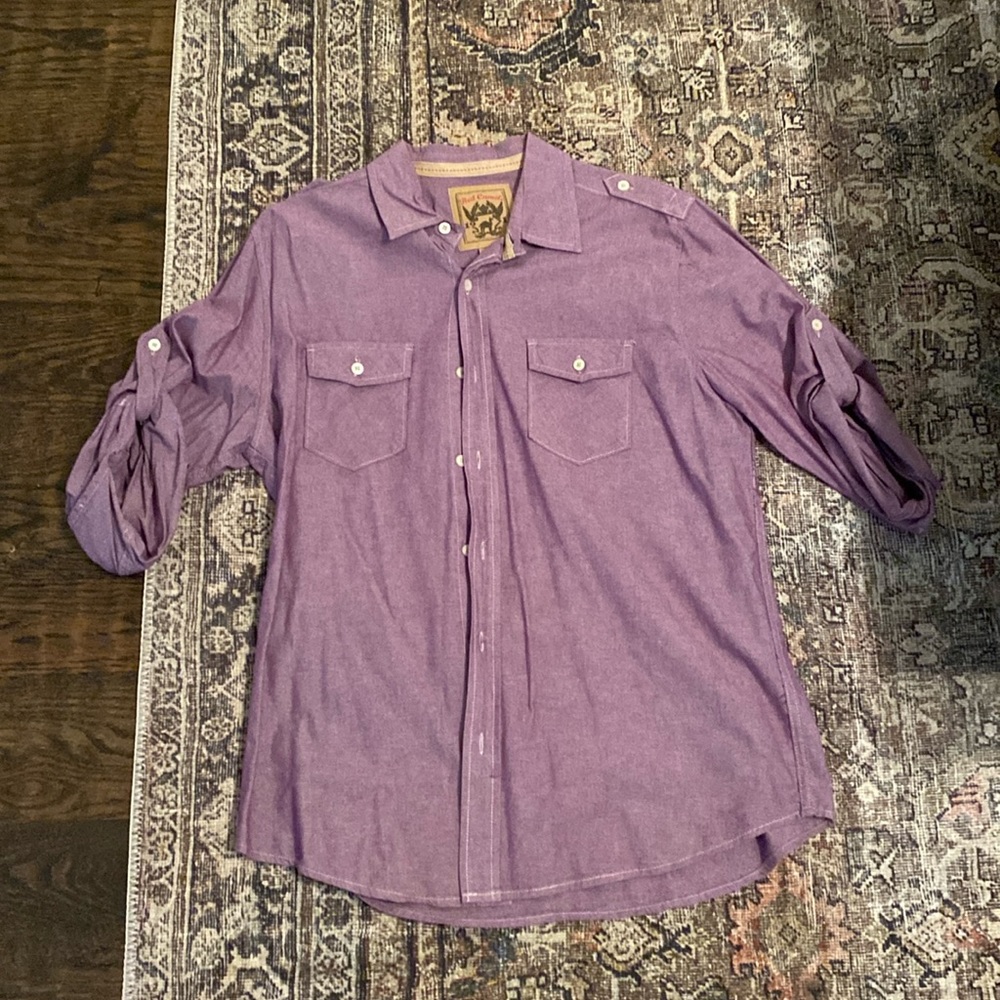 Men’s Red Camel long sleeve shirt